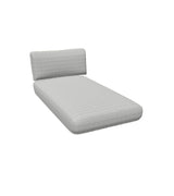 Emu C/5037 Cabla Set Coussin Assise et Coussin Dossier pour Module Chaise longue Basic LIGHT GREY Acrylic 700/13 