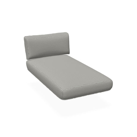 Emu C/5037 Cabla Set Coussin Assise et Coussin Dossier pour Module Chaise longue Premium LIGHT BLUE KASIMIRO 600/49 (Cat.D) 