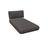 Emu C/5037 Cabla Set Coussin Assise et Coussin Dossier pour Module Chaise longue Standard BLACK Polypropylène 900/05 