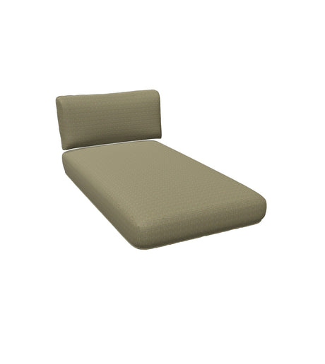Emu C/5037 Cabla Set Coussin Assise et Coussin Dossier pour Module Chaise longue Standard SAND Polypropylène 900/08 