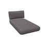 Emu C/5037 Cabla Set Coussin Assise et Coussin Dossier pour Module Chaise longue Standard SMALL WEFT GREY Polypropylène 900/77 
