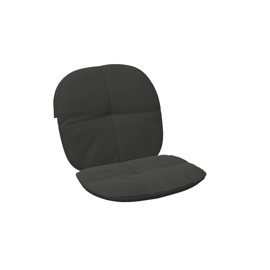 Emu C/6052 Twins Coussin Assise et Dossier pour Chaise/Fauteuil repas Basic DARK GREY Acrylic 700/34 