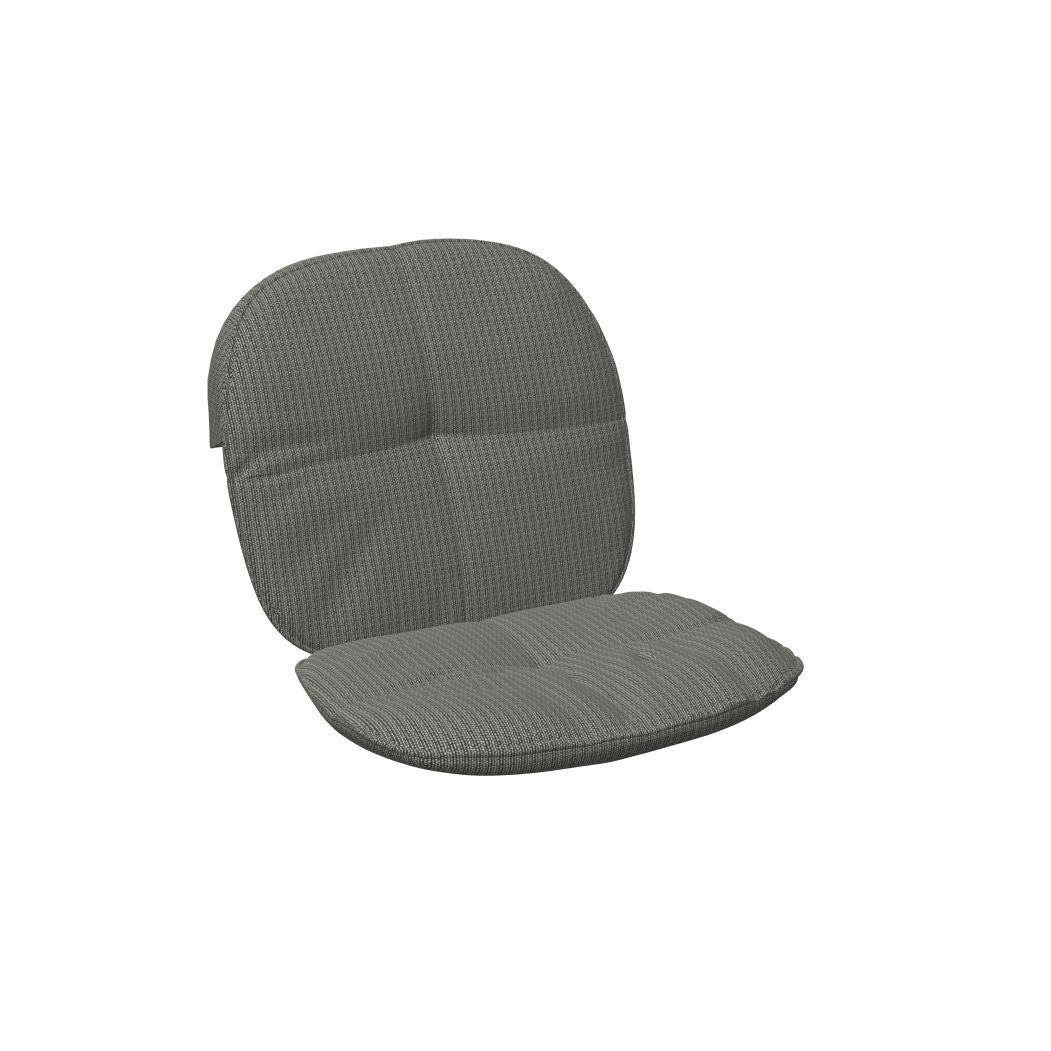 Emu C/6052 Twins Coussin Assise et Dossier pour Chaise/Fauteuil repas Premium DENIM 600/34 (Cat.E) 