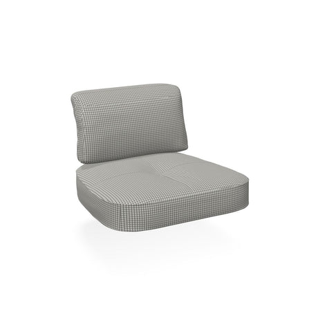 Emu C/6055 Twins Coussin Assise et Dossier pour Fauteuil Lounge 1-Seater Premium LIGHT BLUE KASIMIRO 600/49 (Cat.D) 