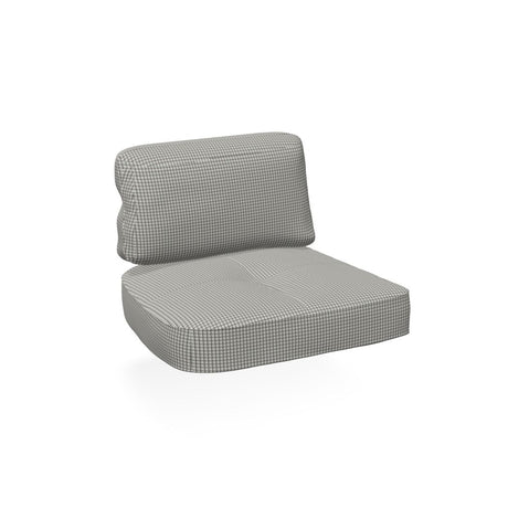 Emu C/6057 Twins Coussin Assise et Dossier Gauche pour Canapé 2/3 places Premium LIGHT BLUE KASIMIRO 600/49 (Cat.D) 