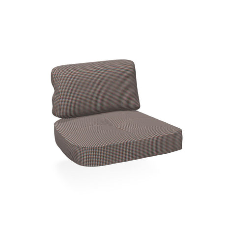 Emu C/6057 Twins Coussin Assise et Dossier Gauche pour Canapé 2/3 places Premium RED-BLUE KASIMIRO 600/48 (Cat.D) 