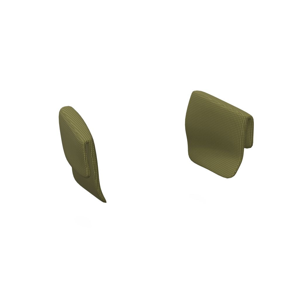 Emu C/9044 Angel Set Coussins d'accoudoir pour Fauteuil Club Lounge/Canapé 2 places Premium GREEN 600/42 (Cat.D) 