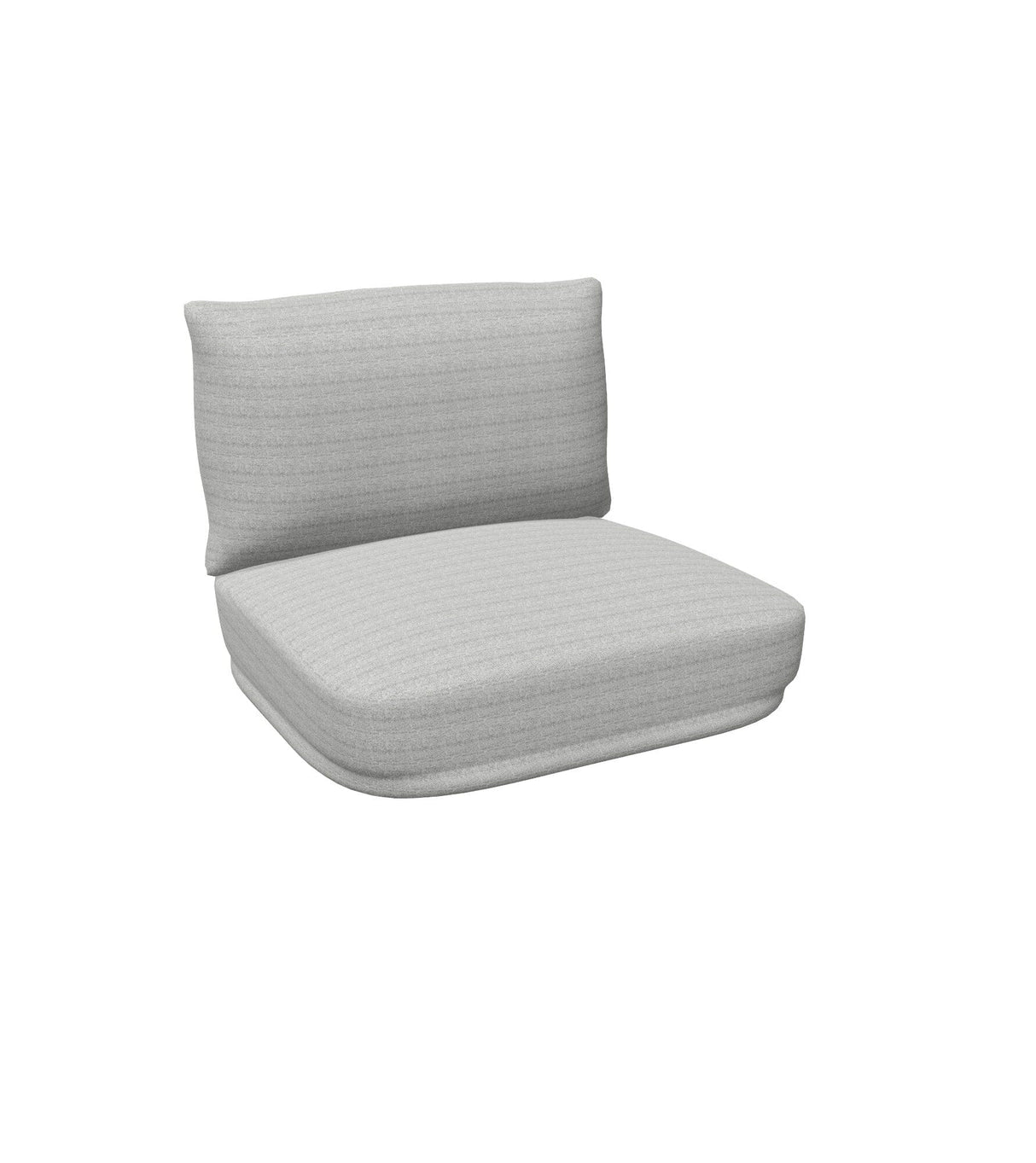 Emu C/9045 Angel Set Coussin Assise et Coussin Dossier pour Fauteuil Club Lounge Basic LIGHT GREY Acrylic 700/13 