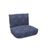 Emu C/9045 Angel Set Coussin Assise et Coussin Dossier pour Fauteuil Club Lounge Premium PERIWINKLE 600/26 (Cat.D) 