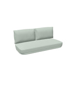 Emu C/9046 Angel Set Coussin Assise et Coussins Dossiers pour Canapé 2 places Premium SEA FOAM 600/22 (Cat.B) 