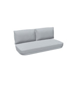 Emu C/9046 Angel Set Coussin Assise et Coussins Dossiers pour Canapé 2 places Premium SILVER BIRCH 600/16 (Cat.C) 
