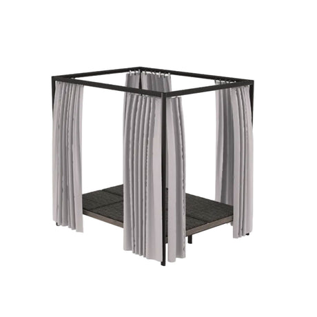 Ethimo Allaperto Mountain Etwick Lounge Bed Daybed à baldaquin 