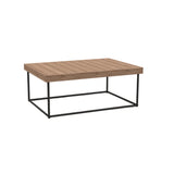 Ethimo Allaperto Mountain Tartan Table Basse Rectangulaire 100x70cm H:40cm 