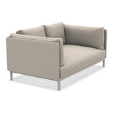 Ethimo Baia Canapé 2 places avec coussins Alu Limestone White Maiorca 