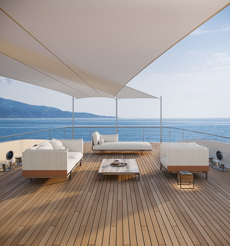 Ethimo Baia Canapé XL avec coussins 