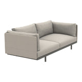 Ethimo Baia Canapé XL avec coussins Alu Mud Grey Navy / Maiorca 