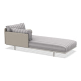 Ethimo Baia Daybed Méridienne gauche/droite avec coussins Alu Limestone White Cruise / Maiorca Droit