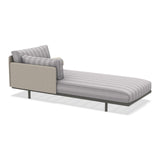 Ethimo Baia Daybed Méridienne gauche/droite avec coussins Alu Mud Grey Cruise / Maiorca Droit