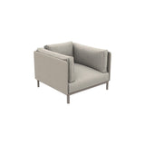 Ethimo Baia Fauteuil Club Lounge Alu Silver Navy / Maiorca 