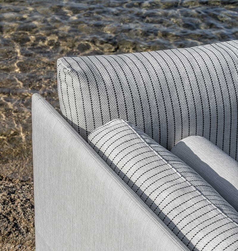 Ethimo Baia Fauteuil Club Lounge avec coussins 