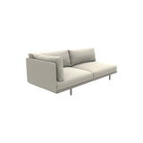 Ethimo Baia Module 2 places gauche/droit Alu Silver Maiorca Droit