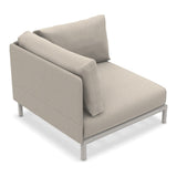 Ethimo Baia Module d'angle avec coussins Alu Limestone White Maiorca 