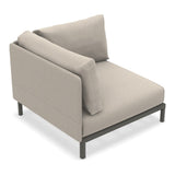 Ethimo Baia Module d'angle avec coussins Alu Mud Grey Maiorca 