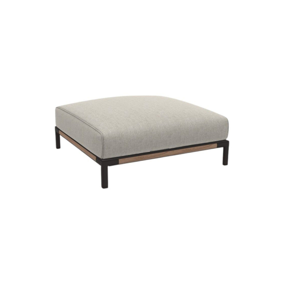 Ethimo Baia Pouf 90x90cm Alu Carbon Maiorca 