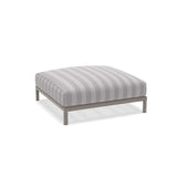 Ethimo Baia Pouf 90x90cm Alu Silver Cruise 