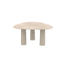 Ethimo Bold Table repas 150x150cm h:74cm Stone Beige / Concrete Beige 