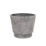 Ethimo Bulbi Jardinière béton Calla H:35cm Grigio Carbone 