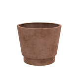 Ethimo Bulbi Jardinière béton Calla H:35cm Rosso Mattone 