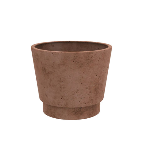 Ethimo Bulbi Jardinière béton Calla H:35cm Rosso Mattone 