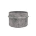 Ethimo Bulbi Jardinière béton Dahlia H:47cm Grigio Carbone 