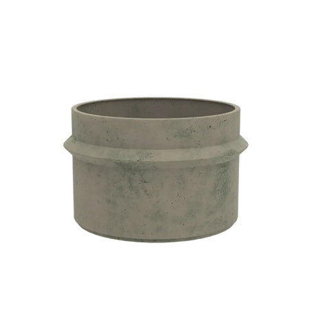 Ethimo Bulbi Jardinière béton Dahlia H:47cm Verde Foglia 
