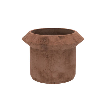 Ethimo Bulbi Jardinière béton Lilium H:52cm Rosso Mattone 