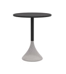 Ethimo Concreto Table Ø70cm H:74 Dark Grey Laminato Intense Black 