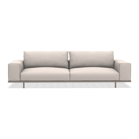 Ethimo Costiera Canapé XL Alu Silver Nature White 