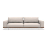 Ethimo Costiera Canapé XL Alu Silver + Teak Nature White 