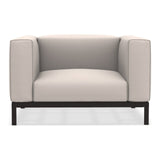 Ethimo Costiera Fauteuil Club lounge XL Alu Carbon Nature White 