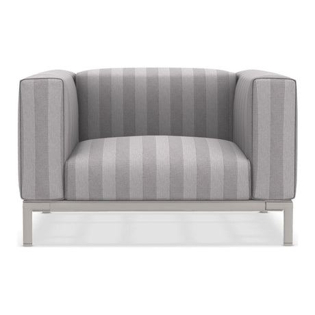 Ethimo Costiera Fauteuil Club lounge XL Alu Limestone White Cruise 