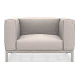 Ethimo Costiera Fauteuil Club lounge XL Alu Limestone White Nature White 