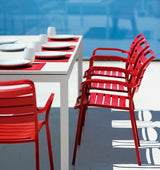 Ethimo Flat Table repas extensible 240-360x100cm 