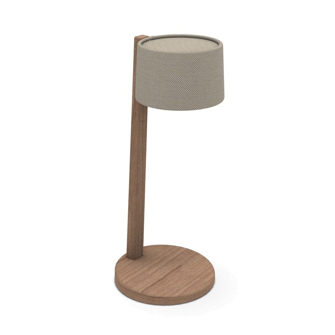 Ethimo Gaia Table Lamp pour l'extérieur Polyester Argilla 