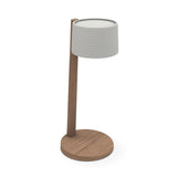 Ethimo Gaia Table Lamp pour l'extérieur Polyester Bianco 