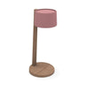 Ethimo Gaia Table Lamp pour l'extérieur Polyester Rosa 