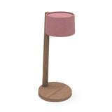 Ethimo Gaia Table Lamp pour l'extérieur Polyester Rosa 