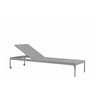 Ethimo Infinity Chaise longue Warmgrey + Ethitex Dove Grey 