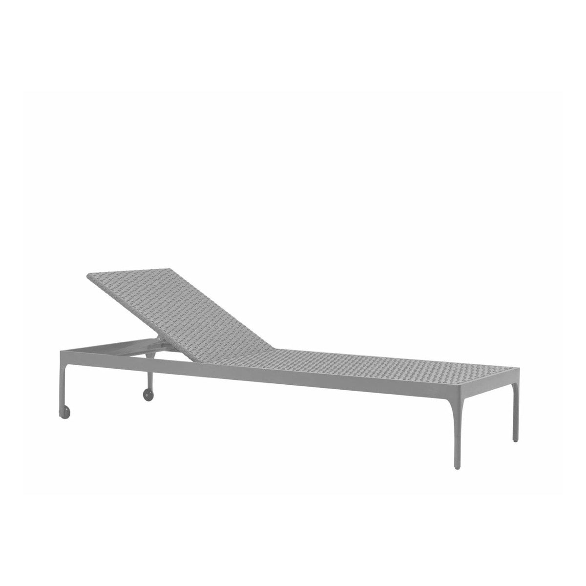 Ethimo Infinity Chaise longue Warmgrey + Ethitex Dove Grey 