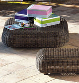 Ethimo Loto Table basse 90x90cm h:25cm 